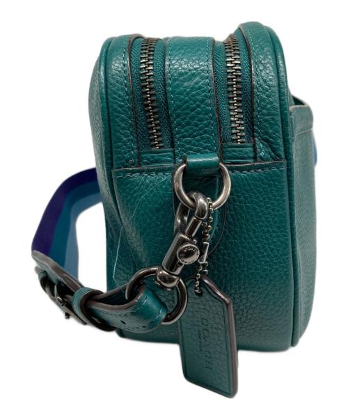COACH（コーチ）COACH (コーチ) LTH JES XBDY ホースアンドキャリッジ ショルダーバッグ グリーンの古着・服飾アイテム
