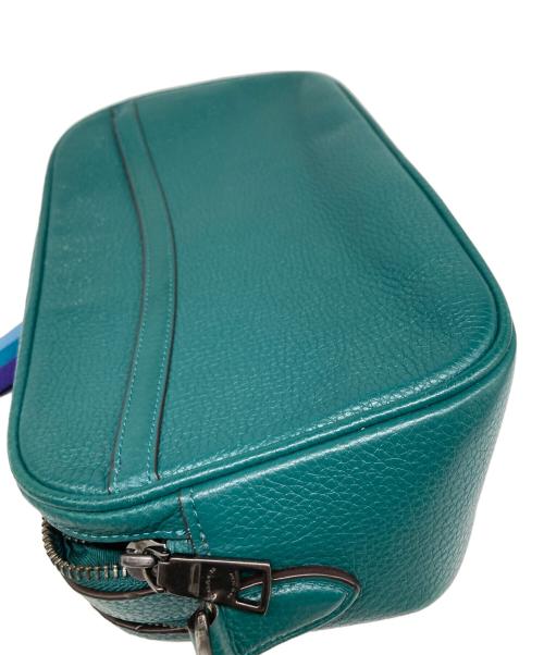 COACH（コーチ）COACH (コーチ) LTH JES XBDY ホースアンドキャリッジ ショルダーバッグ グリーンの古着・服飾アイテム