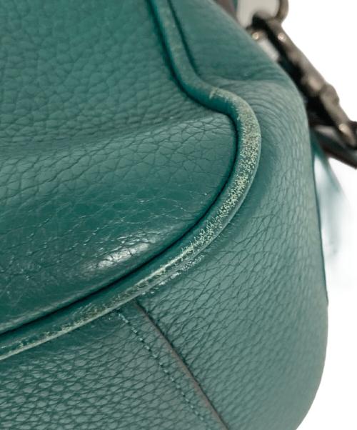 COACH（コーチ）COACH (コーチ) LTH JES XBDY ホースアンドキャリッジ ショルダーバッグ グリーンの古着・服飾アイテム