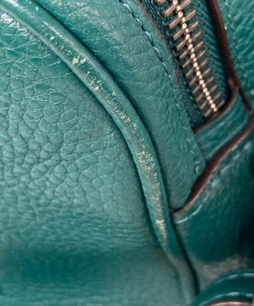 COACH（コーチ）COACH (コーチ) LTH JES XBDY ホースアンドキャリッジ ショルダーバッグ グリーンの古着・服飾アイテム