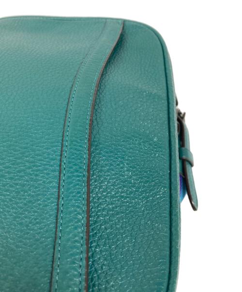 COACH（コーチ）COACH (コーチ) LTH JES XBDY ホースアンドキャリッジ ショルダーバッグ グリーンの古着・服飾アイテム