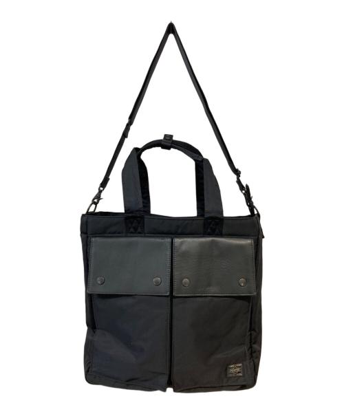 PORTER（ポーター）PORTER (ポーター) JACKET REQUIRED 別注2WAYバッグ ブラックの古着・服飾アイテム
