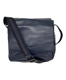 COACH（コーチ）の古着「Metropolitan map bag」｜ネイビー