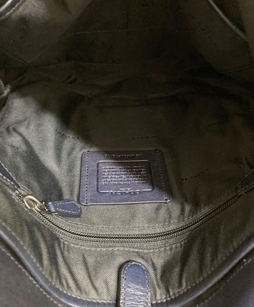 COACH（コーチ）COACH (コーチ) Metropolitan map bag ネイビーの古着・服飾アイテム