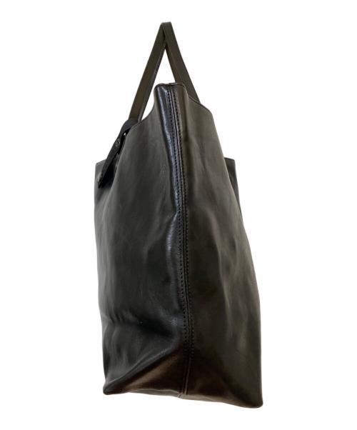 Felisi（フェリージ）Felisi (フェリージ) シュリンクレザー トートバッグ ブラックの古着・服飾アイテム