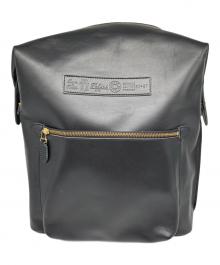Felisi（フェリージ）の古着「レザーバックパック」｜ブラック