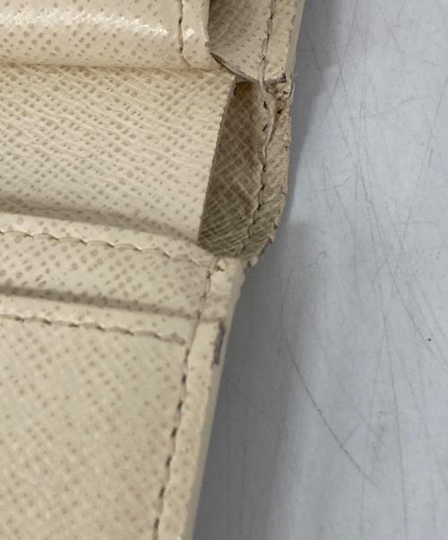 LOUIS VUITTON（ルイ ヴィトン）LOUIS VUITTON (ルイ ヴィトン) ポルトフォイユヴィエノワ がま口財布 アイボリーの古着・服飾アイテム