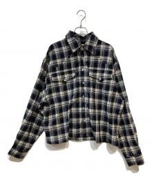 B.BALLSY（ボールジーブラザーズ）の古着「Western linestone Box Shirt」｜ネイビー