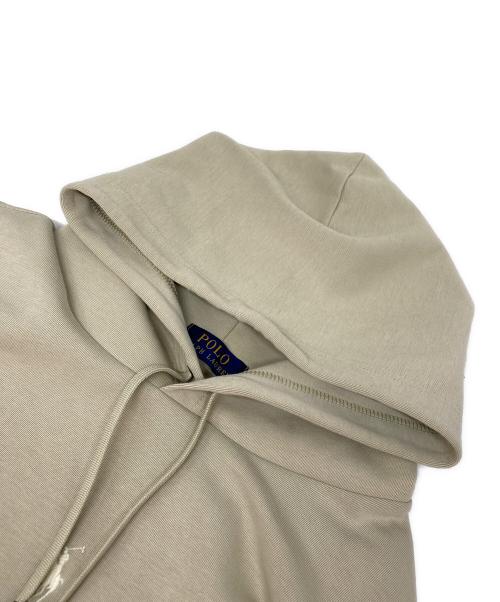 POLO RALPH LAUREN（ポロ・ラルフローレン）POLO RALPH LAUREN (ポロ・ラルフローレン) センターポニー パーカー ベージュ サイズ: XLの古着・服飾アイテム