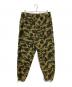 A BATHING APE（アベイシングエイプ）の古着「1ST CAMO ONE POINT RELAXED FIT SWEAT PANTS」｜グリーン