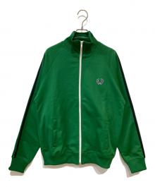 FRED PERRY（フレッドペリー）の古着「Twin Tape Track Jacket」｜グリーン
