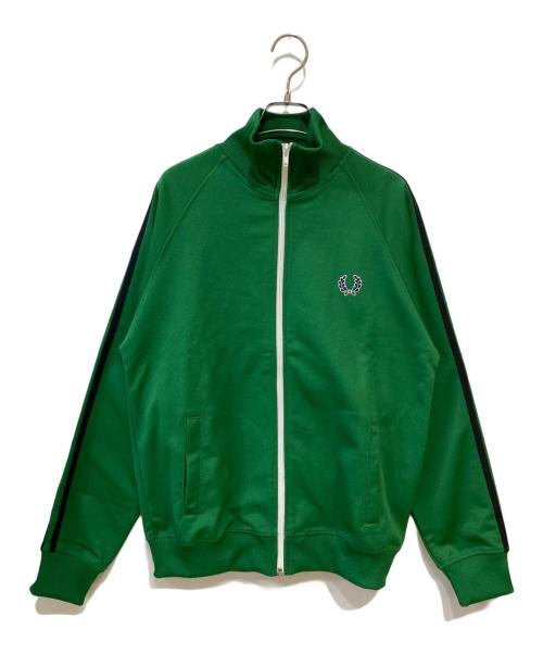 FRED PERRY（フレッドペリー）FRED PERRY (フレッドペリー) Twin Tape Track Jacket グリーン サイズ:Sの古着・服飾アイテム