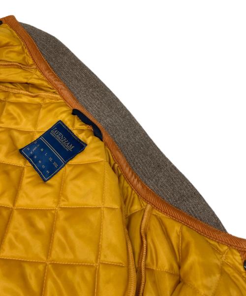 LAVENHAM（ラベンハム）LAVENHAM (ラベンハム) キルティングジャケット オレンジ サイズ: Sの古着・服飾アイテム