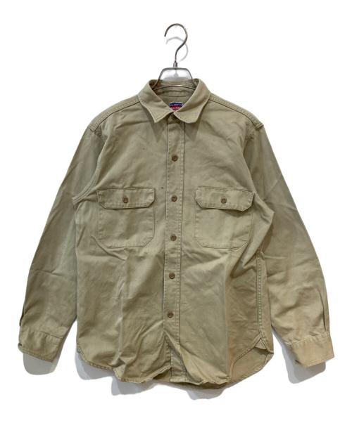 big mac（ビッグマック）big mac (ビッグマック) 60’sワークシャツ ベージュ サイズ:不明の古着・服飾アイテム