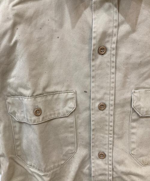 big mac（ビッグマック）big mac (ビッグマック) 60’sワークシャツ ベージュ サイズ:不明の古着・服飾アイテム