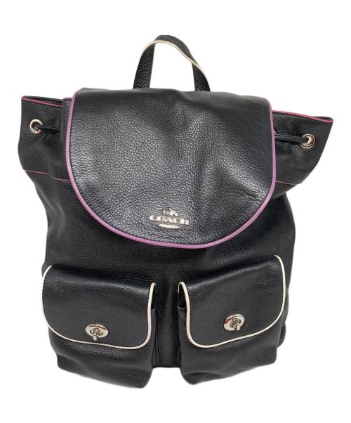 COACH（コーチ）COACH (コーチ) ビリー バックパック ブラックの古着・服飾アイテム