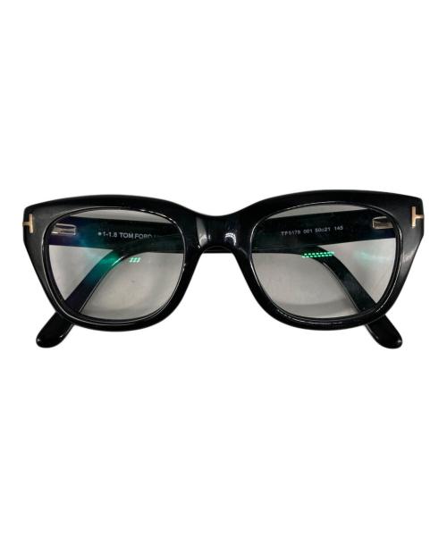 TOM FORD（トムフォード）TOM FORD (トムフォード) ウェリントンシェイプ アジアンフィット サングラス ブラック サイズ:50□21の古着・服飾アイテム