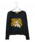 Hysteric Glamour（ヒステリックグラマー）の古着「HYS STARS チビTシャツ」｜ブラック