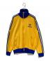 adidas　（アディダス）の古着「70S Track Top JKT Originals トラックジャケット」｜イエロー