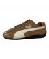 PUMA (プーマ) SPEEDCAT OG ローカットスニーカー HAUTE COFFEE-FROSTED サイズ: 23cm 未使用品：10000円
