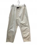 GOLDWINゴールドウイン）の古着「TWILL EASY PANTS」｜アイボリー