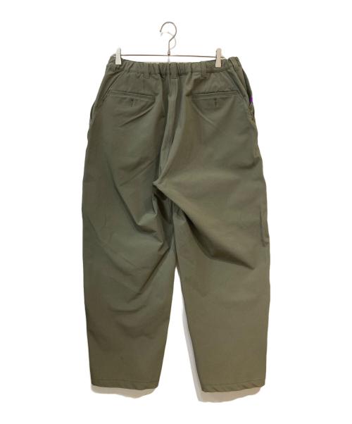 THE NORTHFACE PURPLELABEL（ザ・ノースフェイス パープルレーベル）THE NORTHFACE PURPLELABEL (ザ・ノースフェイス パープルレーベル) Stretch Twill Wide Tapered Field Pants グリーン サイズ: 36の古着・服飾アイテム