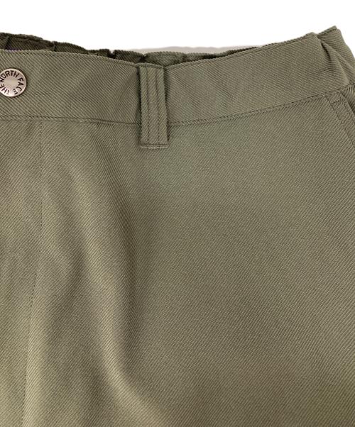 THE NORTHFACE PURPLELABEL（ザ・ノースフェイス パープルレーベル）THE NORTHFACE PURPLELABEL (ザ・ノースフェイス パープルレーベル) Stretch Twill Wide Tapered Field Pants グリーン サイズ: 36の古着・服飾アイテム