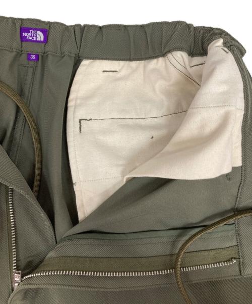 THE NORTHFACE PURPLELABEL（ザ・ノースフェイス パープルレーベル）THE NORTHFACE PURPLELABEL (ザ・ノースフェイス パープルレーベル) Stretch Twill Wide Tapered Field Pants グリーン サイズ: 36の古着・服飾アイテム