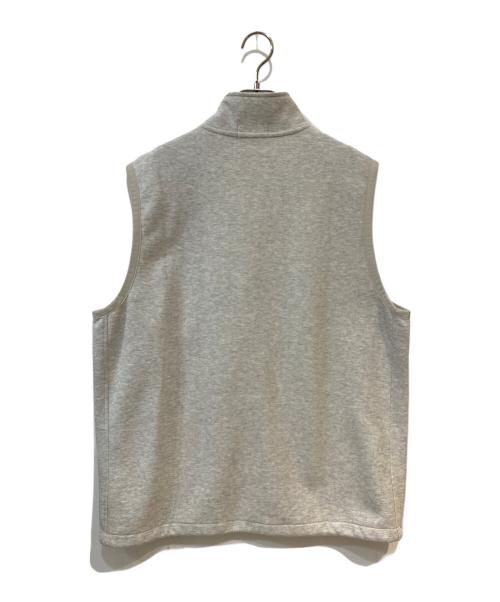 POLO RALPH LAUREN（ポロ・ラルフローレン）POLO RALPH LAUREN (ポロ・ラルフローレン) DOUBLE KNIT ZIP BEST グレー サイズ:Lの古着・服飾アイテム