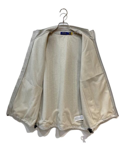 POLO RALPH LAUREN（ポロ・ラルフローレン）POLO RALPH LAUREN (ポロ・ラルフローレン) DOUBLE KNIT ZIP BEST グレー サイズ:Lの古着・服飾アイテム