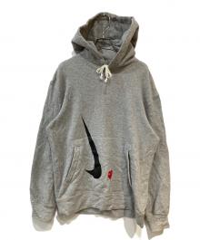 PLAY COMME des GARCONS×NIKE（プレイコムデギャルソン×ナイキ）の古着「LOGO HOODIE」｜グレー