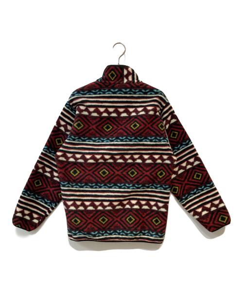 Patagonia（パタゴニア）Patagonia (パタゴニア) ネイティブ柄 Synchilla Snap-T レッド サイズ:XSの古着・服飾アイテム