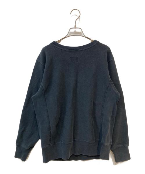 Champion REVERSE WEAVE（チャンピオン リバース ウィーブ）Champion REVERSE WEAVE (チャンピオン リバース ウィーブ) stussy (ステューシー) ロゴスウェット ブラック サイズ: Mの古着・服飾アイテム
