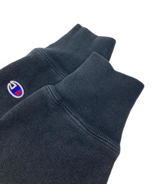 Champion REVERSE WEAVE（チャンピオン リバース ウィーブ）Champion REVERSE WEAVE (チャンピオン リバース ウィーブ) stussy (ステューシー) ロゴスウェット ブラック サイズ: Mの古着・服飾アイテム