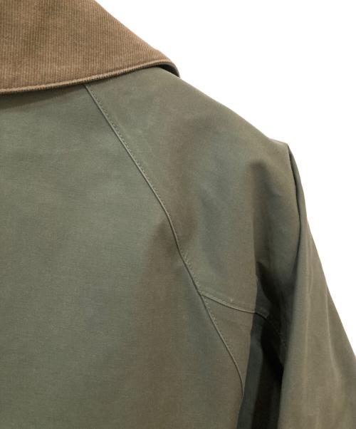 Traditional Weatherwear（トラディショナルウェザーウェア）Traditional Weatherwear (トラディショナルウェザーウェア) EARLHAM DOUBLE WITH LINER コート オリーブ サイズ:36の古着・服飾アイテム