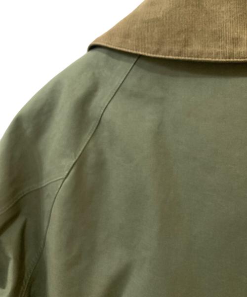 Traditional Weatherwear（トラディショナルウェザーウェア）Traditional Weatherwear (トラディショナルウェザーウェア) EARLHAM DOUBLE WITH LINER コート オリーブ サイズ:36の古着・服飾アイテム