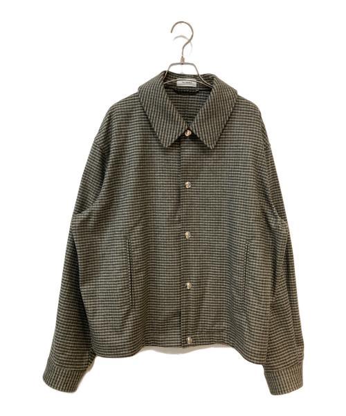 THE RERACS（ザ リラクス）THE RERACS (ザ リラクス) RERACS COACH JACKET ブラウン×ブラック サイズ:46の古着・服飾アイテム