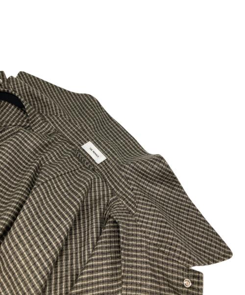 THE RERACS（ザ リラクス）THE RERACS (ザ リラクス) RERACS COACH JACKET ブラウン×ブラック サイズ:46の古着・服飾アイテム
