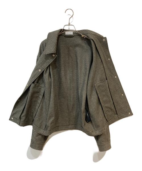 THE RERACS（ザ リラクス）THE RERACS (ザ リラクス) RERACS COACH JACKET ブラウン×ブラック サイズ:46の古着・服飾アイテム