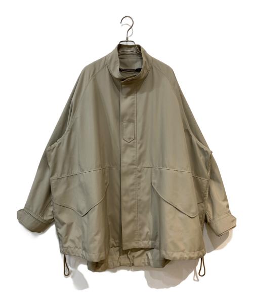 THE RERACS（ザ リラクス）THE RERACS (ザ リラクス) スタンドカラー BIG ECWCS コート ベージュ サイズ:46の古着・服飾アイテム