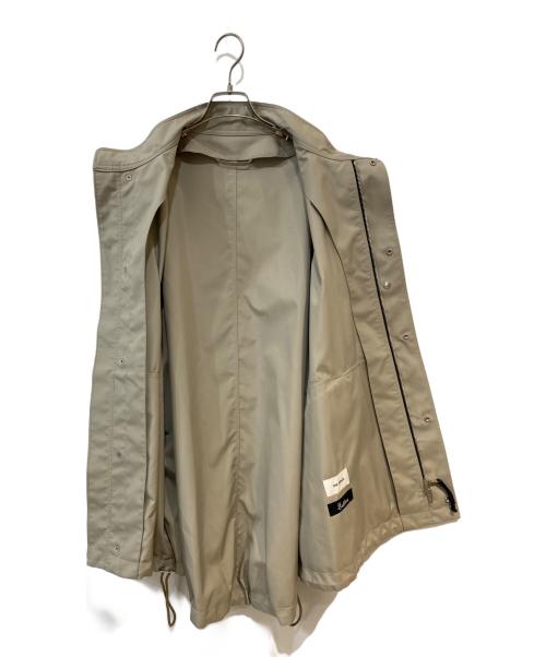 THE RERACS（ザ リラクス）THE RERACS (ザ リラクス) スタンドカラー BIG ECWCS コート ベージュ サイズ:46の古着・服飾アイテム