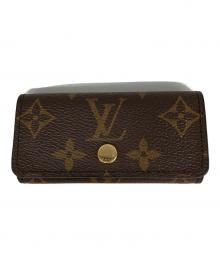 LOUIS VUITTON（ルイ ヴィトン）の古着「ミュルティクレ4 キーケース」｜ブラウン