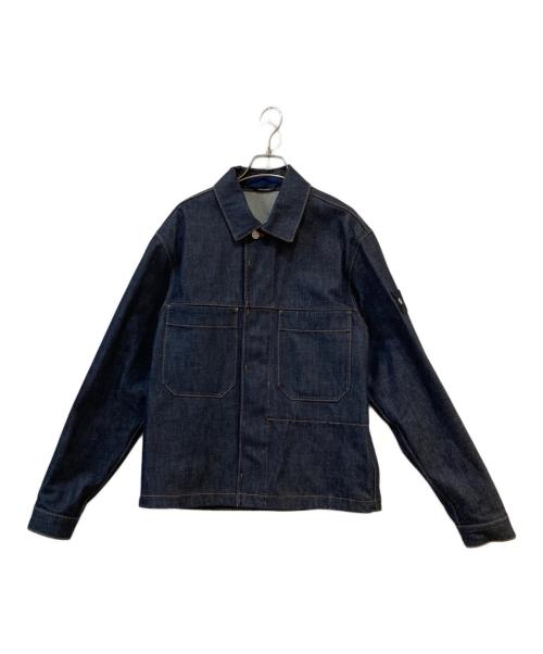 STONE ISLAND（ストーンアイランド）STONE ISLAND (ストーンアイランド) ワッペンパッチ付 デニムジャケット インディゴネイビー サイズ:Mの古着・服飾アイテム