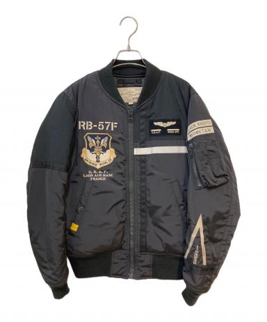 リ*ス様 【入手困難美品】AVIREXMA-1 Black Knights カー 中古・古着通販】AVIREX (アヴィレックス) BLACK KNIGHTSMA-1