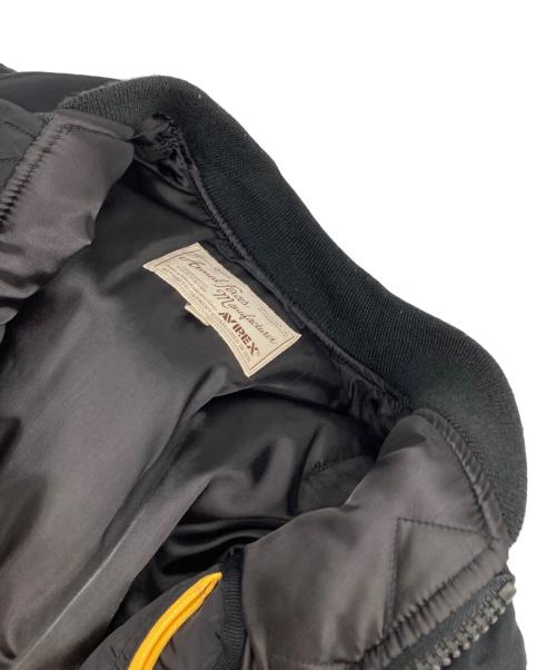 AVIREX（アヴィレックス）AVIREX (アヴィレックス) BLACK KNIGHTSMA-1ジャケット ブラック サイズ:Mの古着・服飾アイテム