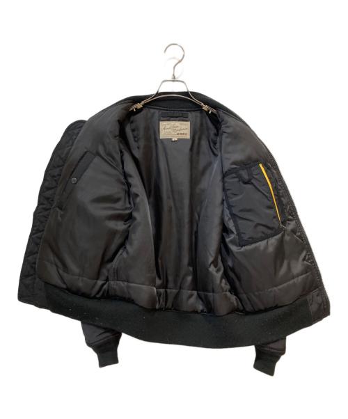 AVIREX（アヴィレックス）AVIREX (アヴィレックス) BLACK KNIGHTSMA-1ジャケット ブラック サイズ:Mの古着・服飾アイテム