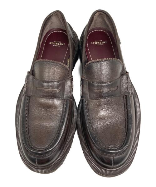 STURLINI FIRENZE（ストゥルリーニ）STURLINI FIRENZE (ストゥルリーニ) LOAFER ブラウン サイズ:38の古着・服飾アイテム