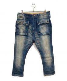 NATAL DESIGN（ネイタルデザイン）の古着「Sarouel Flap Denim Pants」｜インディゴ
