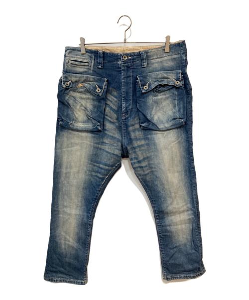 NATAL DESIGN（ネイタルデザイン）NATAL DESIGN　 (ネイタルデザイン) Sarouel Flap Denim Pants インディゴ サイズ: 91cm (W36)の古着・服飾アイテム