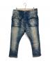NATAL DESIGN　（ネイタルデザイン）の古着「Sarouel Flap Denim Pants」｜インディゴ